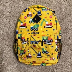 Yellow Construction Vehicle Backpack